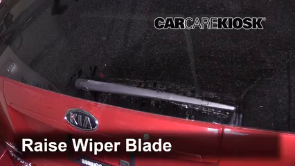 2009 Kia Sedona LX 3.8L V6 Windshield Wiper Blade (Rear) Replace Wiper Blade